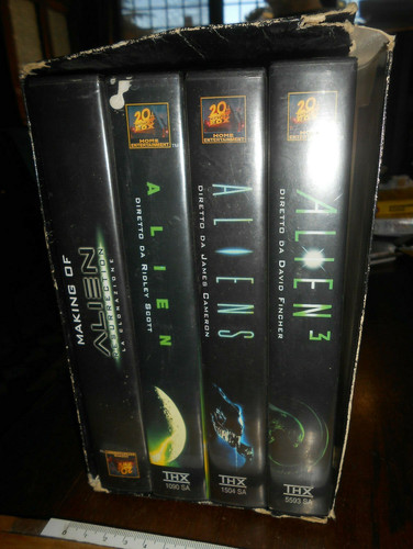 Vhs cofanetto alien - vhs🔴vhs, -cofanetto