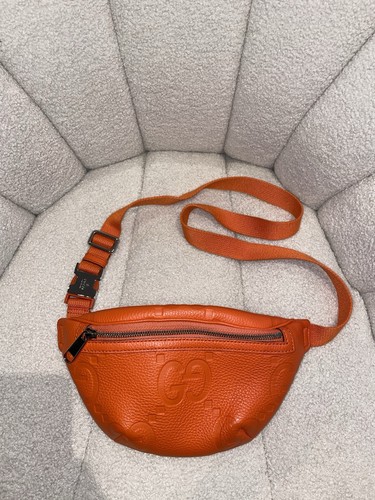 Borsa gucci jumbo arancione - borsa, gg