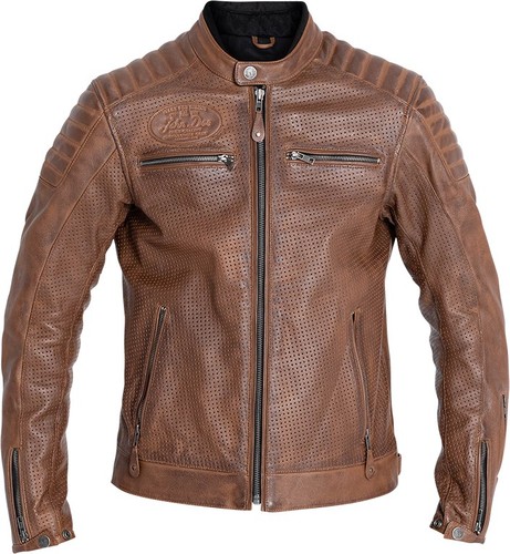 Giacca pelle moto - giacca, john