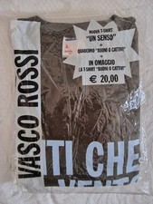 Vasco ROSSI T Shirt NERA  Buoni o Cattivi TOUR 2005 TG XL confezione mai aperta