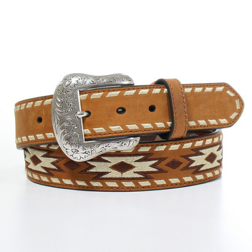 Cintura pelle ariat - pelle, western