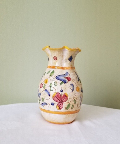 Vaso fiori vintage deruta - vaso,