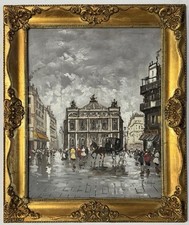 Quadro ad olio su tela di