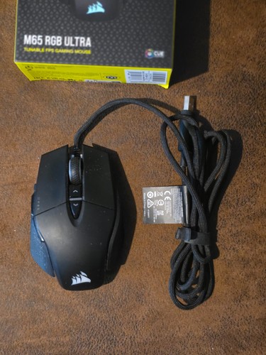 Souris corsair m65 rgb ultra - rgb,