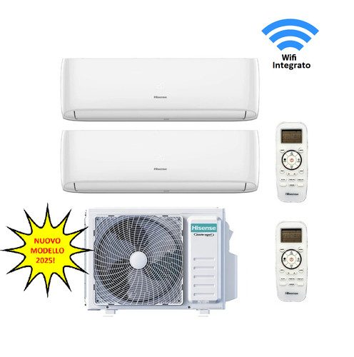 Climatizzatore hisense dual - hisense,