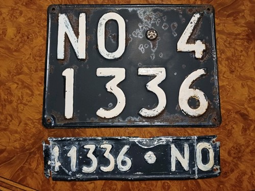 Targa auto epoca completa - ,