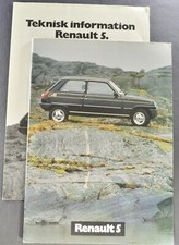 1984 Renault 5 Catalog