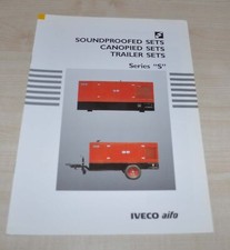 Iveco aifo set insonorizzato rimorchio a baldacchino brochure depliant