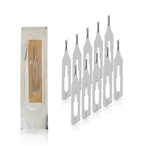 Lame scalpello cavo figura - 10,