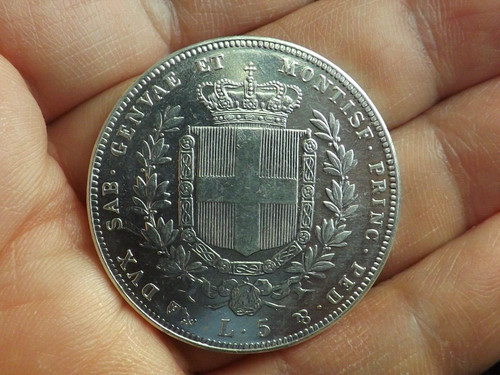 Lire 1859 vittorio emanuele - 5,