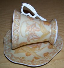 Tazzine da caffè Royal Porcelain vintage e bellissime Set di 6 con piattino