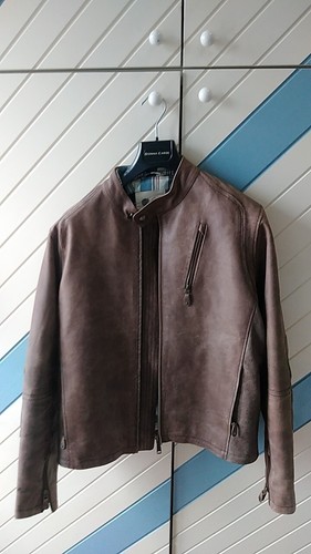 Giacca pelle alpinestars - giacca,