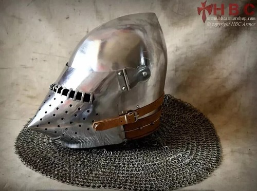 Elmetto bascinet teppero - bascinet,