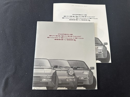 1991 porsche brochure 911 - 1991,