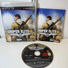 SNIPER ELITE III 3 Afrika - PS3 Sony Playstation 3 PS3 - COMPLET Manuel - PAL FR