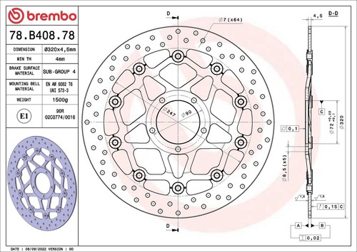 Dischi freno brembo prime - 2,