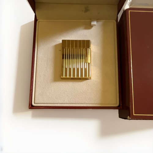 Dupont gold tone lighter - gold,
