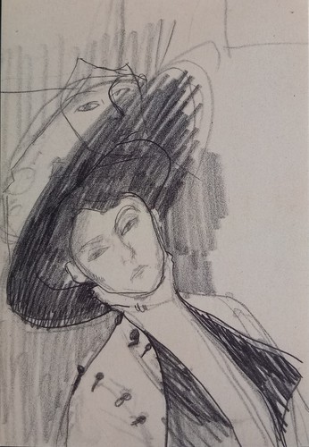 Cartolina amedeo modigliani - cartolina,