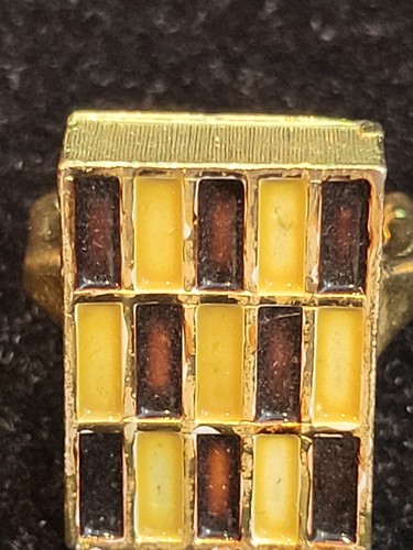 Anello brutalista vintage - anello,