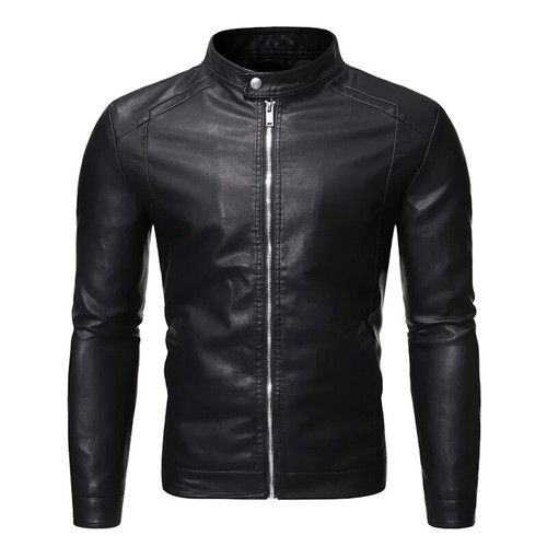 Giacca uomo ecopelle slim - uomo,
