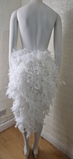 Cravatta burlesque piuma
