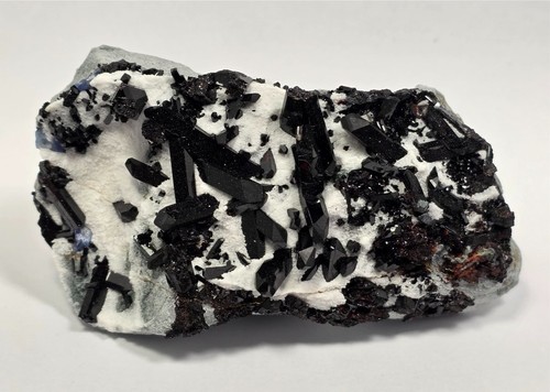 Neptunite with natrolite - with,