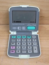 vecchia CALCOLATRICE CANON CC 20 POCKET ALARM CLOCK electronic calculator tascab