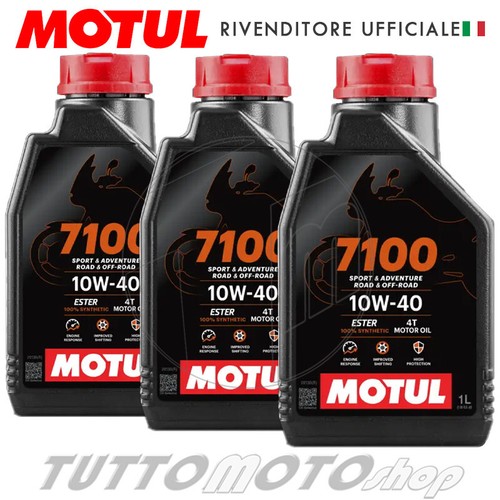 Litri olio motul 7100 10w40 - olio,