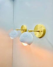 Coppia di applique stile anni