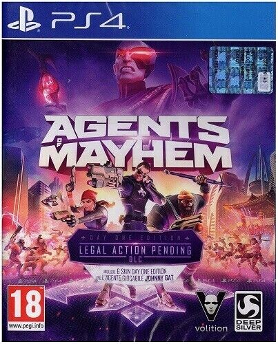 Agents mayhem per ps4 - agents,