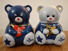 BACI PERUGINA DUE ORSETTI BEAR E UN FURGONE IN LATTA DA COLLEZIONE