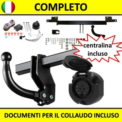 Gancio traino fisso per