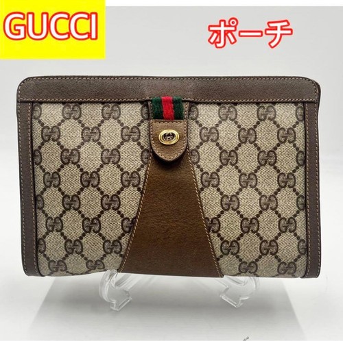 Gucci pouch tela con - in,