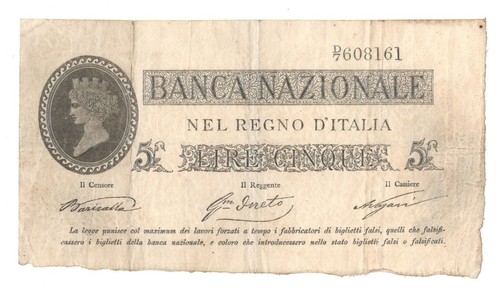 Lire banca nazionale - nazionale, nel