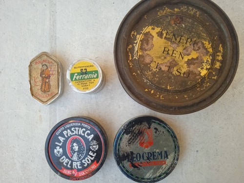 Set scatole vintage - set,