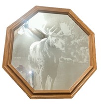 Specchio ottagonale vintage