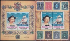Chile HB 33/33a 1989 Homenaje