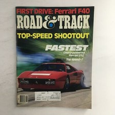 Road & Track Magazine August