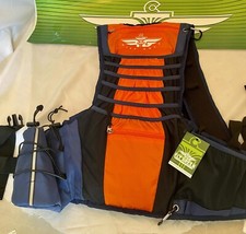 FLY GREEN DISC GOLF; HYDRO BAG V2 ZAINO BORSA CON VESCICA D'ACQUA E CANNUCCIA