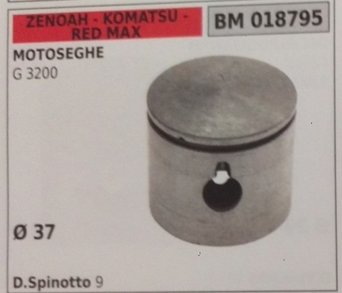 Pistone completo segmenti e - completo,