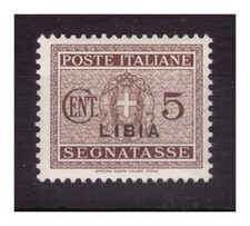 LIBIA  1934  -  SEGNATASSE