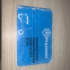 VESPA 125 Pk s Pks Manuale Uso Manutenzione Piaggio Originale Usato_No et3 L R N