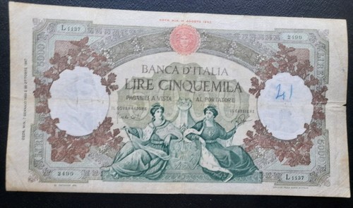 5000 lire repubblica marinare - ,