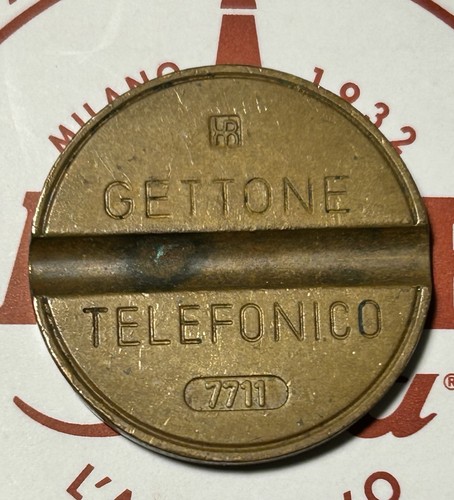 Gettone telefonico molto - gettone,