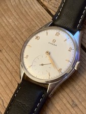 Omega Ref 2505 Stella Oversize 37mm Vintage Quadrante Raro Numeri Applicati