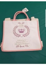 Borsa shopper Harrods edizione limitata Queen's Platinum Jubilee nuova ❤❤️