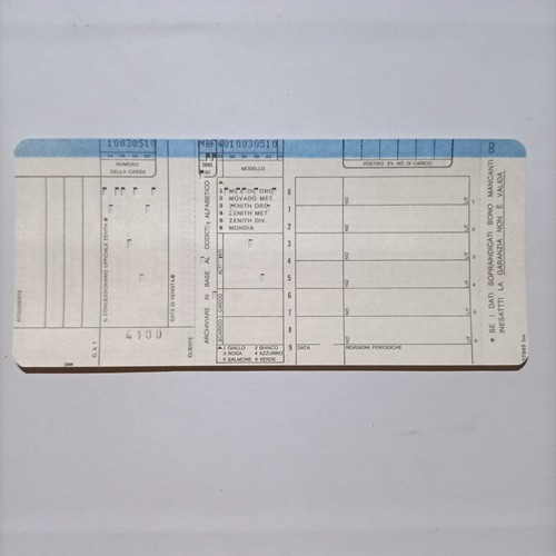 Zenith tronic 0030 510 - zenith, 01.0030.510