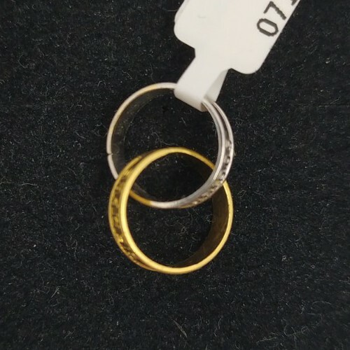 Collana fedi oro 18k 750 - 2,