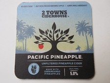 Beer Pub COASTER ~ 2 TOWNS