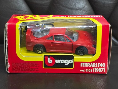 Burago ferrari f40 1987 143 - burago,